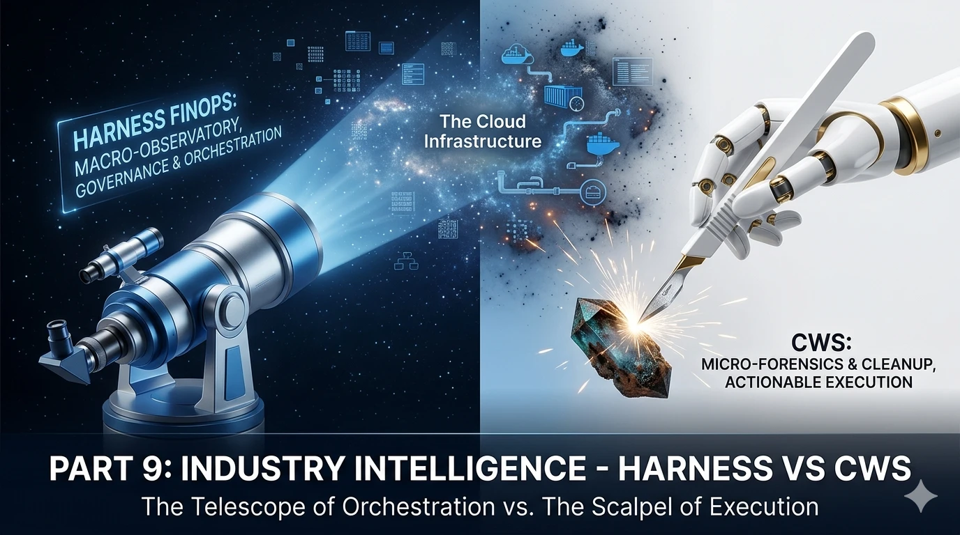 Harness FinOps vs CWS: Platform Engineering vs Local-First Forensics